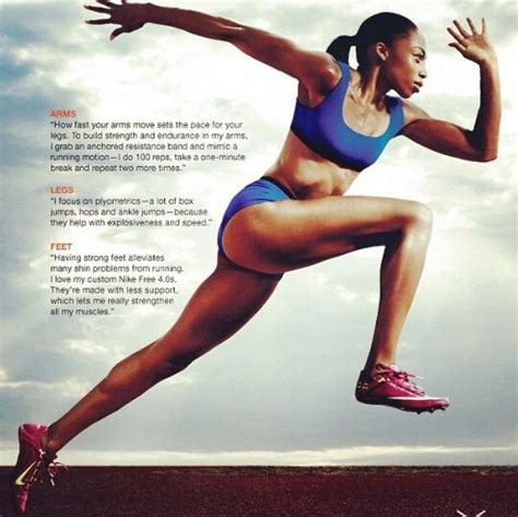 Her main event is the 400 meters, but she has competed at the professional level in the 100 meters, 200 meters, 400 meters, 4x100 meter relay, and 4x400 meter relay. Allyson Felix (With images) | Allyson felix, Runner tips