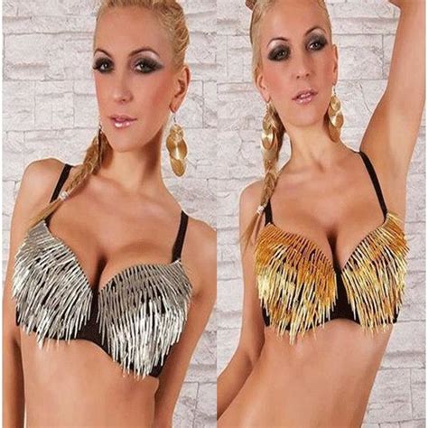 Maybe you would like to learn more about one of these? Free shipping Hot Popular 3F2138 Fashion Punk Spikes Bra ...