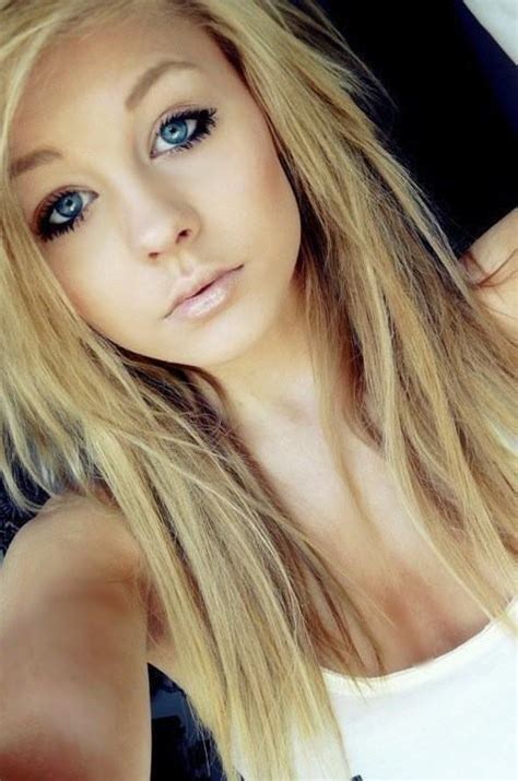 Blonde hair and blue eyes wherever she stays you will. blonde, blue, eyes, girl, hair - inspiring picture on ...