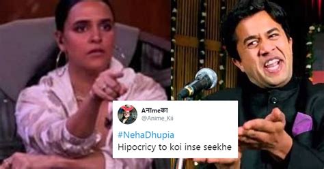 This scene turns her hubby so much that he continue where her friend left her. Neha Dhupia Scolds A Guy Who Slaps His GF For Cheating Him ...