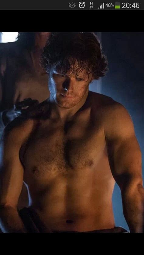 Time for another shamelessly gratuitous shirtless jamie fraser moment Sam Heughan