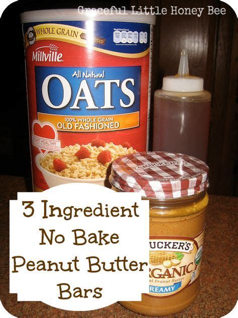 Check spelling or type a new query. 3 Ingredient No Bake Peanut Butter Bars | Recipe | Peanut ...