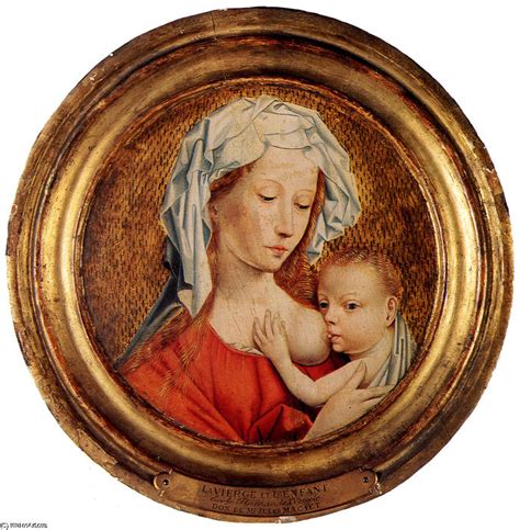 Alle origini della natura morta. Madonna and Child by Robert Campin (Master Of Flemalle ...