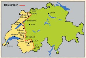 Vous recherchez la carte ou le plan de suisse et de ses environs ? "Renversons la barrière de röstis"