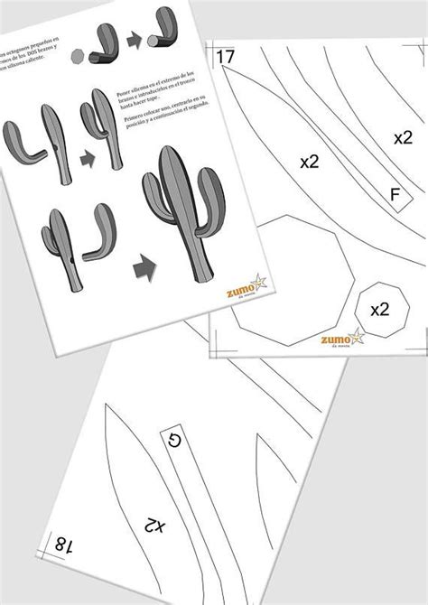 As drawings are chosen automatically an inappropriate drawing may be displayed. CACTUS de cartón, tutorial en español, cartón reciclado ...