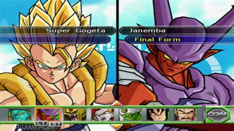 Dragon ball fighterz (ドラゴンボール ファイターズ doragon bōru faitāzu) is a dragon ball fighting game developed by arc system works and published by bandai namco. Dragon Ball Z: Budokai Tenkaichi 2 Gogeta vs Janemba - YouTube