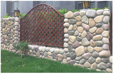 Buy faux stone is the leading provider of faux stone online. Artificial River Rock Stone Faux Wall Stone Siding Panel ...