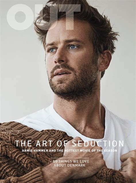 Armie hammer doesn't just star in luca guadagnino's adaptation of call me by your name — he's also lending his voice to the audiobook of andre. Armie Hammer Covers the November Issue of OUT Magazine ...