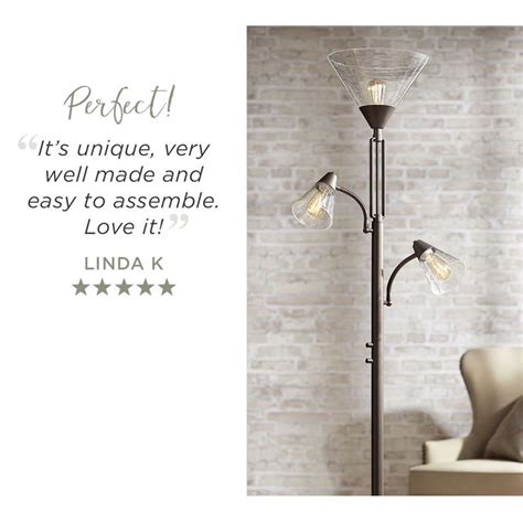 Video shows how to replace the dimmer switch with an an on/off switch without the dimmer function. Warwick Tree Torchiere LED Floor Lamp with Edison Bulbs ...