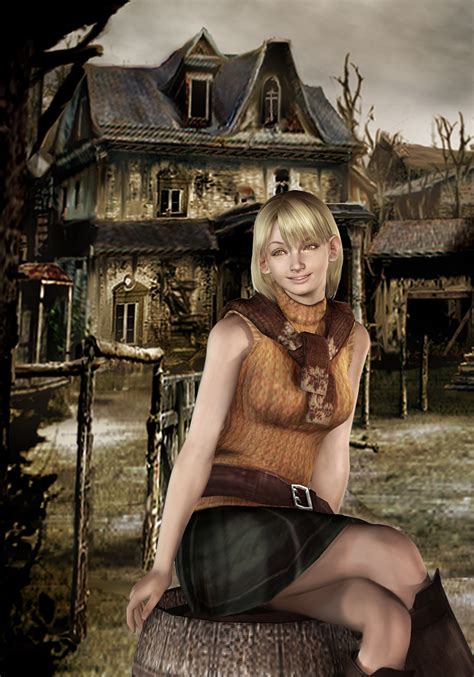 Infinite darkness takes place two years after the events of resident evil 4. President's Daughter Ashley Graham - Resident Evil 4 art