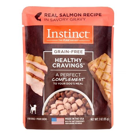 Chicken, brewers rice, whole grain corn, corn gluten meal, whole grain wheat. (Case of 24) Instinct Healthy Cravings Grain-Free Real ...