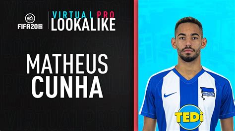 Fifa 21 fifa 20 fifa 19 fifa 18 fifa 17 fifa 16 fifa 15 fifa 14 fifa 13 fifa 12 fifa 11 fifa 10. FIFA 20 | VIRTUAL PRO LOOKALIKE | MATHEUS CUNHA - YouTube