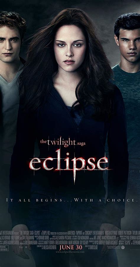 Kristen stewart and robert pattinson return and chastity still reigns in the increasingly turgid vampire and werewolf teen saga. The Twilight Saga: Eclipse (2010) - IMDb