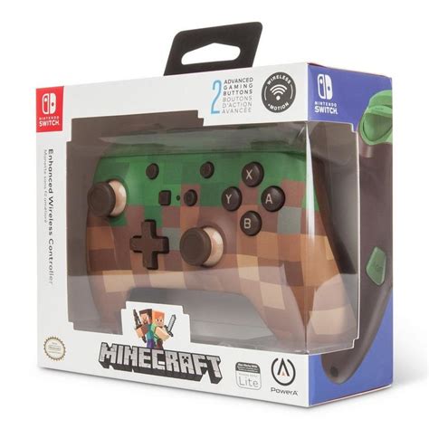 (mcpe) subscribe for more welcome to a video on the nintendo switch version of minecraft. Minecraft Grass Block Enhanced Wireless Controller for ...