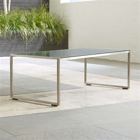 Stay in for dinner tonight. Dune Coffee Table with Charcoal Painted Glass + Reviews ...