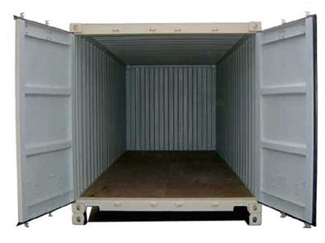 Standard containers measure 20'x 8'x8'6, but 40' and 45' containers have become just as popular. 8x20
