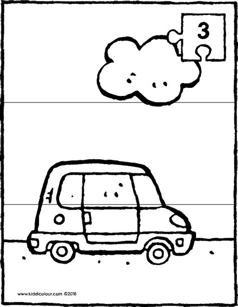 Ze staan in een overzicht op dit plein. auto colouring pages - kiddicolour