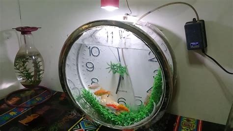 Aquarium unik nan cantik ini akan menghias rumahmu jadi lebih artistik. aquarium unik dari jam rusak how to make an aquarium - YouTube
