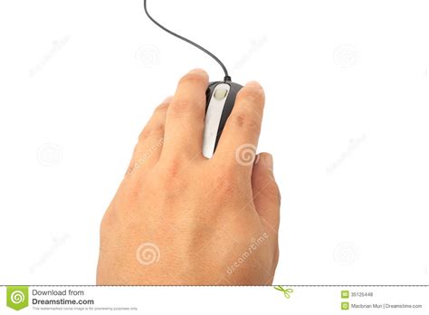In 1996, (filed months after the book came out in 1994) the patent referred to was granted. Hand Holding Computer Mouse Stock Photo - Image of closeup ...