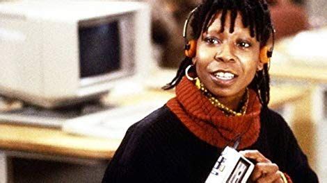 One day she gets a strange message from an unknown source. Whoopi Goldberg in Jumpin' Jack Flash (1986) | Jack flash ...