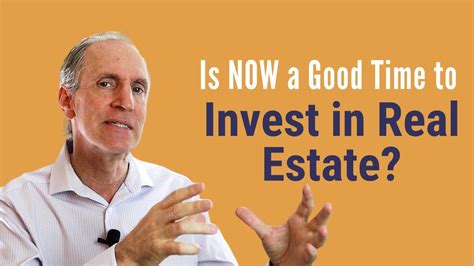 The best time is always yesterday. Is NOW a Good Time to Invest in Real Estate? - YouTube