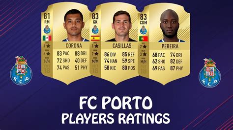 Fifa 21 ratings and stats. FIFA 18 | FC PORTO PLAYERS RATINGS | w/ Casillas, Danilo ...