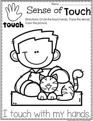 Five senses coloring pages for preschool. 5 Senses - Planning Playtime | Senses preschool, Five ...