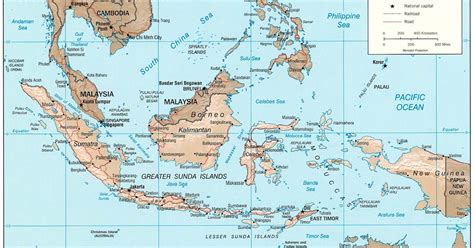 Peta 34 provinsi di indonesia legkap. Peta Indonesia: Peta Rbi Indonesia