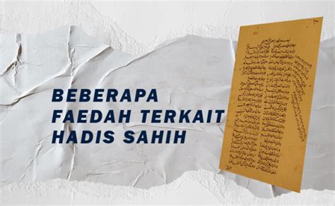 We did not find results for: BEBERAPA FAEDAH TERKAIT HADIS SAHIH