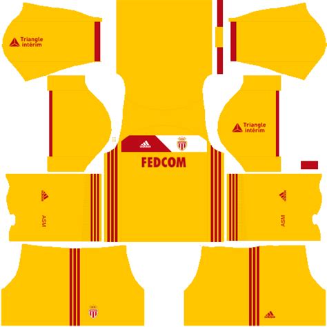 We provide to you complete kits for epl la liga bundesliga and many more kit all aorund the world. Kits/Uniformes AS Mónaco (Adidas) - Fantasy Kits - FTS 15/DLS