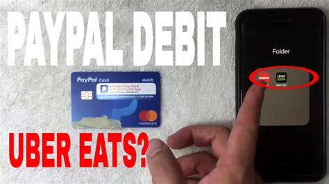 You may need to contact your bank in the following situations: Can You Use Paypal Cash Debit Card On Uber Eats 🔴 - YouTube