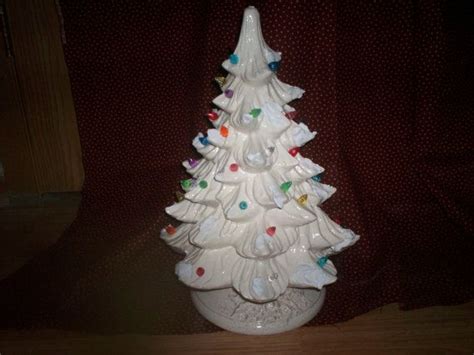 Find the best free images about ceramic texture. 18 White ceramic Christmas tree Lights up | Etsy | Ceramic ...