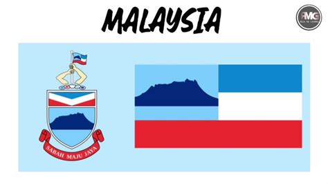 Bendera ini bercorak 14 garis (jalur) merah dan putih (melintang) yang sama lebar, bermula dengan garis merah di sebelah atas dan berakhir dengan jalur putih yang melambangkan jumlah anggota. Bendera dan lambang negara bagian di malaysia - YouTube