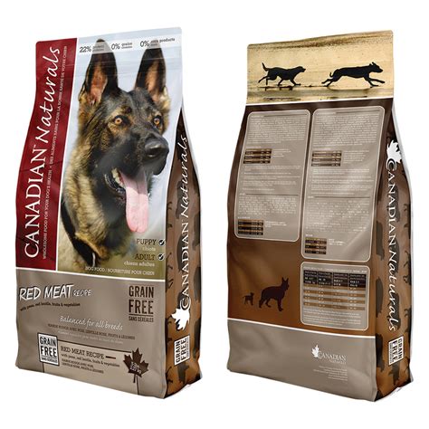 Dog foods are specially formulated for the pickiest of canines, making them a top choice to owner's whose dog's won't eat most kibbles. Canadian Naturals,Adult - GF Red Meat - 2.27 kg - Ren's Pets