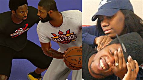 Because his girlfriend is flaunting a massive diamond on her ring finger just days after the nba star was rumored to have popped the question. WHAT IF KYRIE IRVING PLAYED YOUNG KOBE BRYANT 1V1! HUSBAND VS WIFE NBA 2K17 1V1 GETS VIOLENT ...