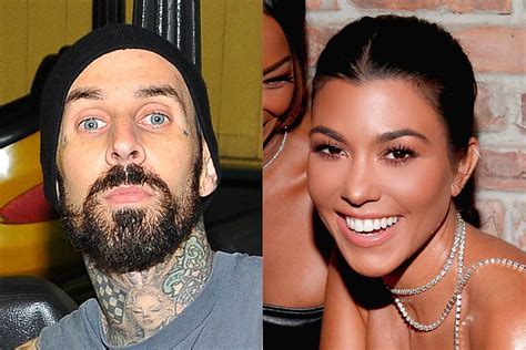 Travis barker and kourtney kardashian. Travis Barker Got Kourtney Kardashian's Name Tatted On His ...