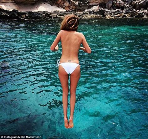A farmer heads down to the pond carrying a bucket. Millie Mackintos goes topless aboard yacht in Ibiza ahead ...
