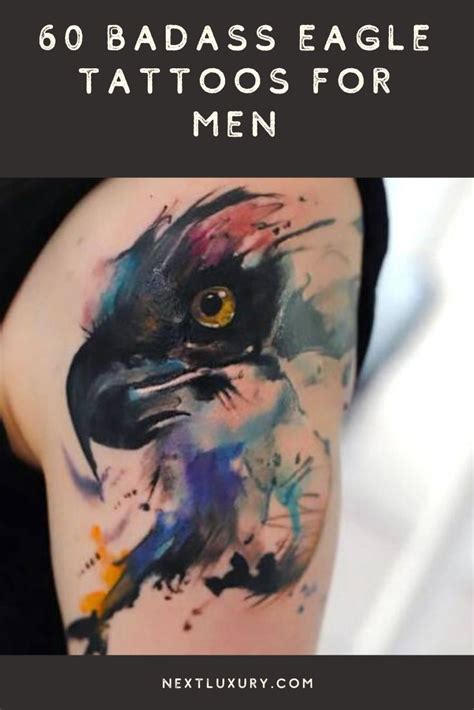 Eagle tattoos are known for their badass displays. 60 Badass Eagle Tattoos For Men - Bird Design Ideas ...