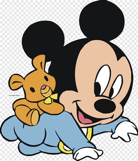 He was created by walt disney and ub iwerks at the walt disney studios in 1928. Bear Clipart - Mickey Mouse Baby Png, HD Png Download ...