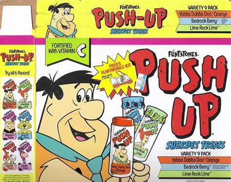 Sign up for our newsletter. Flintstones Push Pops. | Laughs :) | Push up pops, 90s ...