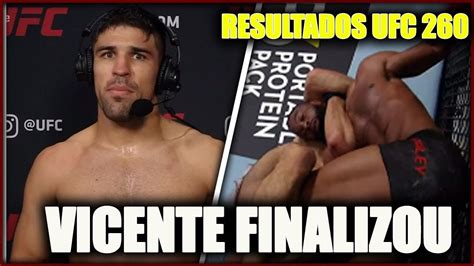 What you guys think of this one? VICENTE LUQUE FINALIZOU TYRON WOODLEY ( RESULTADOS UFC 260 ...