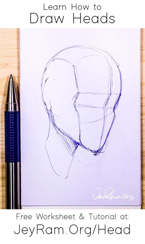 Hope this helps you too! How to Draw the Head from Any Angle: Free Worksheet ...