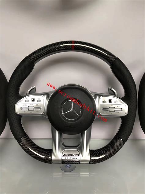 The display does turn on and so does the radio. OLD OR NEW MODEL mercedes-benz steering wheel AMG CARBON or LED