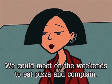 Who was the main character in the show daria? Daria Jane GIF - Daria Jane Pizza - Discover & Share GIFs