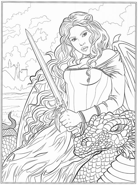 We refer of course to werewolves and vampires , dragons , witches , but also a lot other imaginary creatures and more or less terrifying, that you can now find in these few difficult coloring pages for adults. Pin by Coloring Pages for Adults on Coloring pages ...