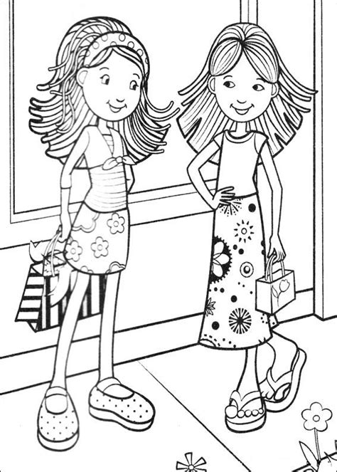 Check these out, maybe you like that too. Kids-n-fun.com | 65 coloring pages of Groovy Girls
