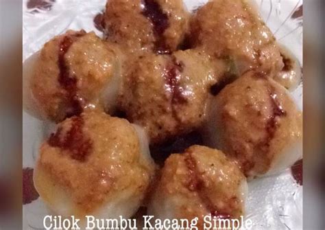 Ilustrasi cilok terbuat dari tepung sagu dan tapioka. Resep Cilok Bumbu Kacang Untuk Jualan / Cilok Bumbu Kacang ...