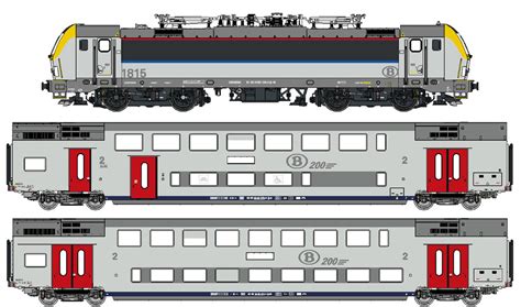 H0, dc, sncb, era iv. LS Models 12715S - Belgian Electric Locomotive 1815 ...