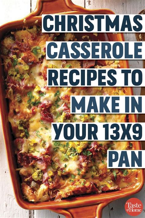 See more ideas about casserole recipes, recipes, cooking recipes. 25 Christmas Casserole Recipes to Make in Your 13x9 Pan ...