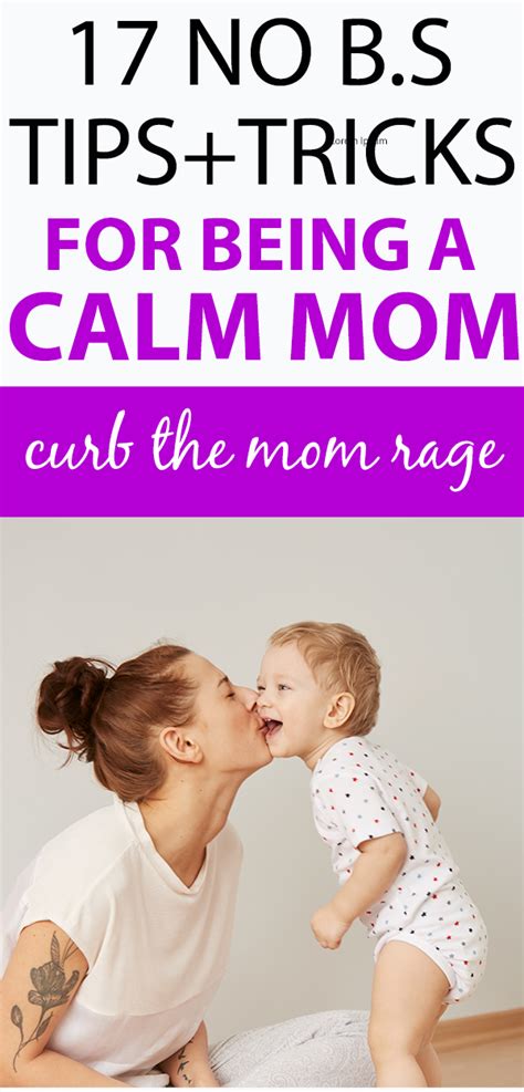 Tips for how to be a calm mom. Do you struggle with ...